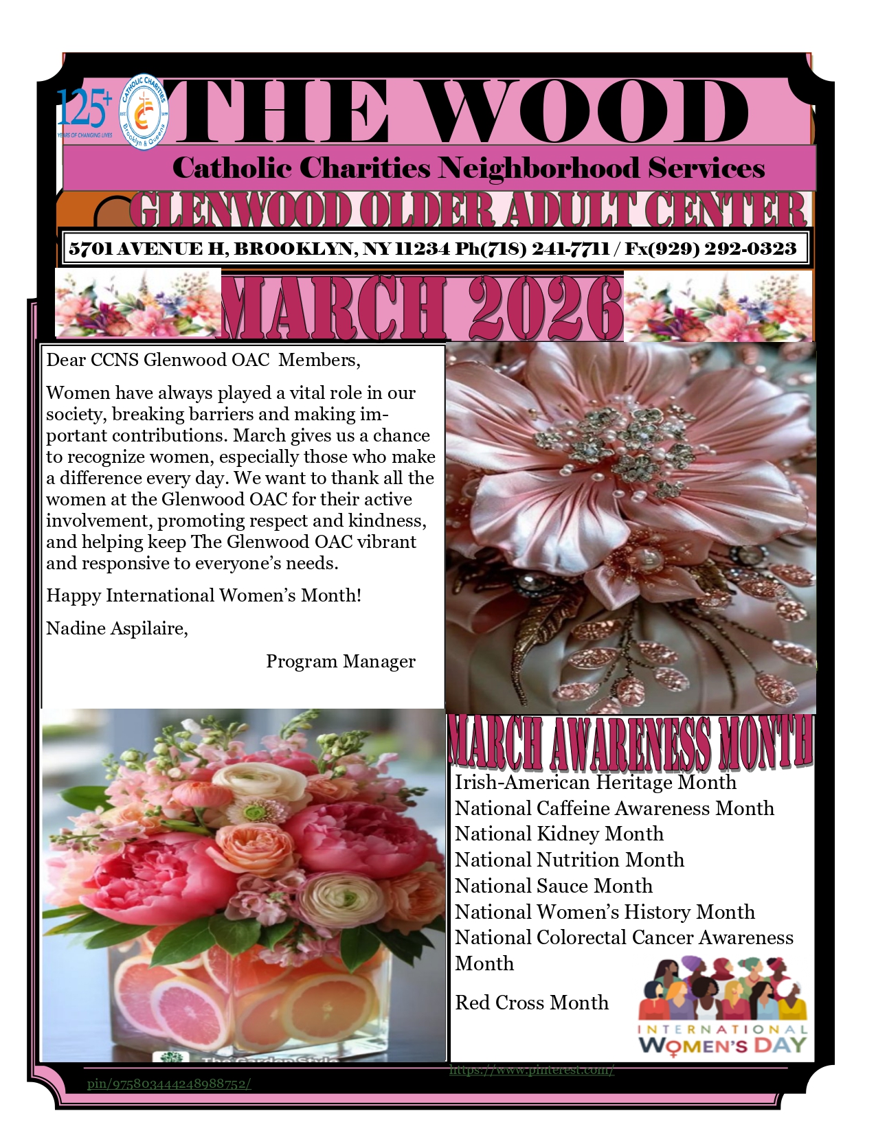 GLENNWOOD NEWSLETTER COVER MARCH 2026
