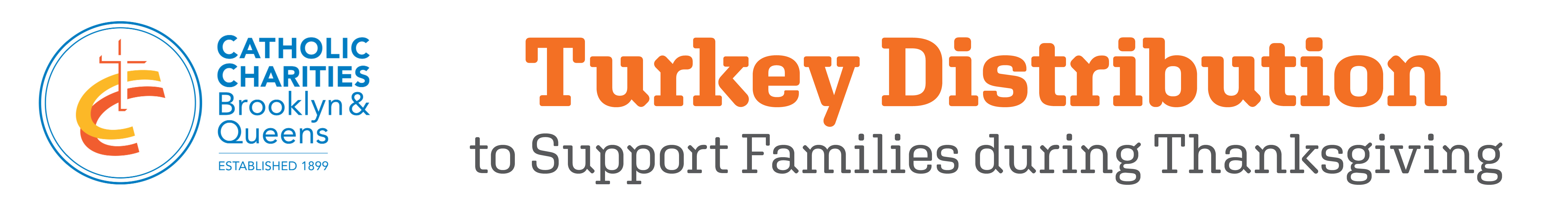 Turkey distribution event banner for the website