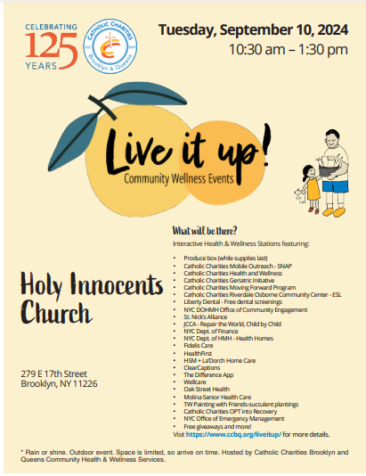 HolyInnocentsLiveItUp