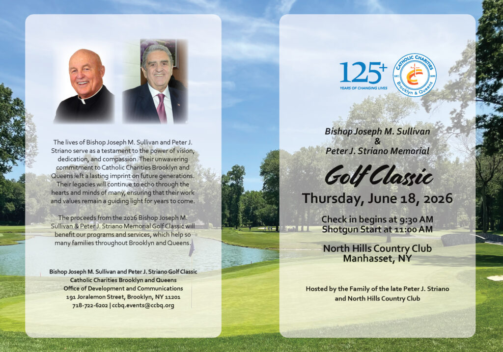 2026 Bishop Joseph Sullivan Peter Striano Memorial Golf Outing golf classic 2026